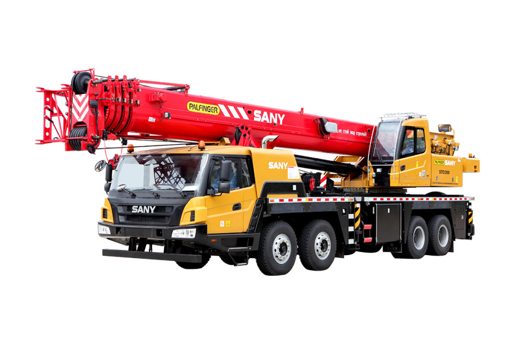 SANY STC500 used truck crane