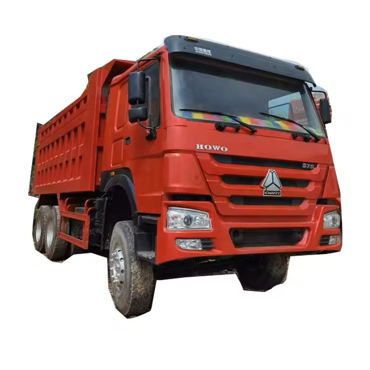 HOWO 375 used dump truck